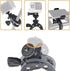 UTEBIT Bike Camera Mount with 1/4" Screw Bicycle Camera Clamp for Bike,Motorcycle, Gopro,Electric Vehicles,360° Rotation Handlebar Action Camera S...