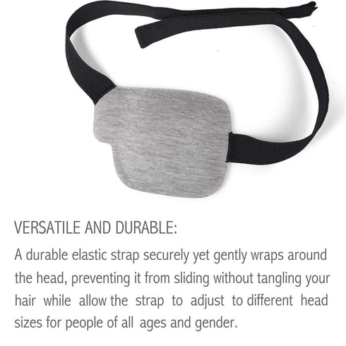 3D Eye Patch - Gray (Right Eye)...