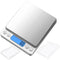 Wesoke Digital Food Scale Kitchen Baking Scale, 6.6lb/3kg Cooking Scale, Multifunction Gram Scale with 9 Units/Tare Function/LCD Display/2 Trays/S...