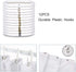 Baocicco Nature Landscape Shower Curtain Summer Forest River Jungle Waterfall Lake Window Scenery Shower Curtains Decorative for Bathroom Waterpro...