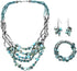 Shop LC Costume Jewelry Set for Women Chunky Beaded Handmade Seed Bead Long Necklace Bracelet Earrings Set Boho Beach Summer Birthday Gifts for Wo...
