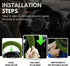 Andalus Brands Australian Sheepskin Steering Wheel Cover, Anti-Slip Universal 15 Inch Fuzzy Steering Wheel Cover Offers a Plush Velvet-Like Touch,...