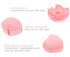 Candy Color Tape Dispenser, Cute Roll Heart-Shaped Tape Organizer Desk for Home Office or School Supply (2Pcs Heart)...