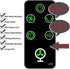 Replacement Remote Control for OmniBreeze 3333004 DC2018 Tower Fan with Wall Mounting Bracket...