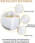 ShinyBeauty 60" X 102" White Sequin Tablecloth, Wedding Table Cloth, Sparkle Sequin Linens, Sequin Tablecloth Rectangle, Sparkling Sequin Table Ov...