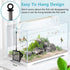 Aquarium Fish Net, 5 Inch Fine Mesh Fish Tank with Extendable 9-24 inch Long Handle...