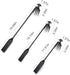 Weed Puller Tool Uprooting Weeding Tool with Long Handle Portable 4 Teeth Steel Hand Weeder Weed Remover Garden Standing for Backyard Farm Manual ...