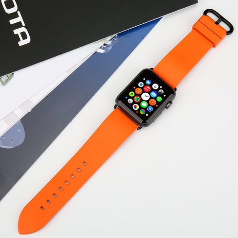 Replacement for Apple Watch bands, MAIKES Rubber Apple Sport Band for 49mm 45mm 42mm 44mm 38mm 40mm Apple Watch strap for iWatch Series 8 Series 7...