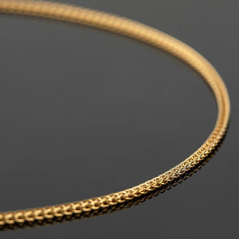 UMAOKANG 16.4 Feet Gold Plated Stainless Steel Jewelry Chains Bulk Chopin Chain for Jewelry Making Dainty Thin Chains Bulk...