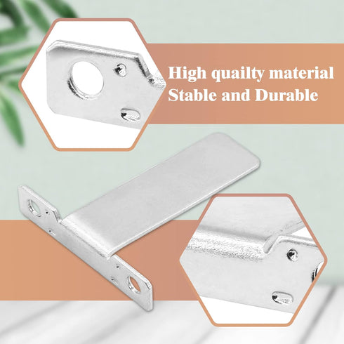 4 Pcs Aluminium Alloy Picture Frame Easel Back Photo Frame Easel Stand with Screws and Screwdriver...