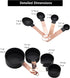 Measuring Cup and Measuring Spoon Set, 8PCS Liquid Measuring Cup Set or Dry Measuring Cup Set, Measuring Spoon Set with Stainless Steel Handle, Ne...