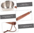 Small Stainless Steel Pot for Sauce Camping Pot Mini Saucepan Grill Basting Pot Milk Sauce Pot Barbecue Pot Multipurpose Sauce Pan Chai Pot Induct...