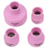 Glass Welding Cups Monster Gas Lenses for Welding Ceramic + Alumina Ceramic Welding Cup Set Alumina Torch Gas Lens Kit Industrial Supplies Wp?17 1...