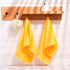 Lchkrep Bathroom Hand Towels (14x30 inch), Home Soft Cotton Super Soft Highly Absorbent Hand Towel for Bath, Hand, Face, Gym and Spa,(Yellow 2 Pac...
