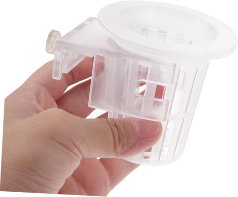 2pcs Hanging Aquarium Planter Aquarium Plant Baskets Water Plant Grass Cups Aquarium Plant Pots Aquaponics Plant Pot Aquatic Planting Baskets Fish...