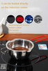 Stainless Steel Double Boiler Pot, 600ML Updated Melting Pot with Silicone Spatula for Melting Butter,Chocolate, Candy, Cheese and Caramel (Red)...