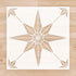 2pcs Reusable Tile Stencils 12 x 12 Inch Template for Painting Floor Cement Wall Furniture Wood DIY Home Décor Art Craft...
