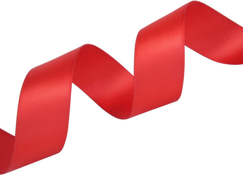 Livder Double Face Satin Ribbon Roll, 1 inch Wide 50 Yard Length for Christmas Decoration, DIY Hair Accessories, Sewing, Gift Wrapping, Invitation...