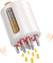 Electric Hair Oil Applicator with 12 Teeth, 7 Liquid Dispensing and 15ml High Capacity, Hair Oil Applicator and Scalp Massager, Advanced Scalp Car...