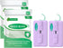 Holy Rose Travel Dental Floss Dispenser - 2 Pack Mint Flavored Refill Floss Picks with Portable Case - 220 Count Twin-Line Flossers & Toothpicks...