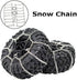 2Pcs Metal Snow Anti-Slip Tires Metal Steel Chain For 1/10 RC Rock CrawlerTRX-4 TRX4 Axial SCX10 90046...
