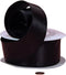 Black Satin Wired Ribbon 1 1/2" X 25 Yards...