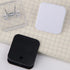 10pcs Binder Clips 30x30mm Black/White Square Mini Clips for Home Food Packaging, Fixing Loose Leaf Paper...