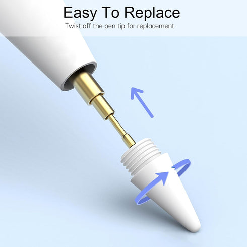 6 Pack Replacement Tips, Sensitive and Durable, Only Compatible with Digiroot 13 mins Fast Charging Stylus...