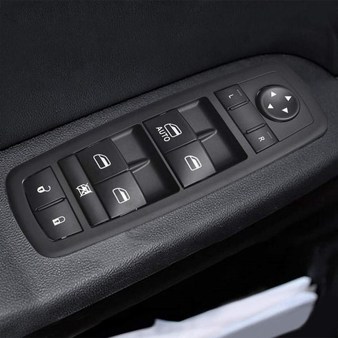 Front Driver Side Master Power Window Switch Door Lock Main Control Button Automotive Interior Trim Compatible with 2008-2012 Dodge Journey & Nitr...