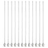 PATIKIL 14Ga x 5.9 Inch Stainless Steel Dispensing Needle Tips, 12Pcs Metal Glue Needle Tube Blunt Tips Luer Lock for Thick Glue Ink Lab, Silver...