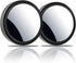 Blind Spot Mirror, 2" Round HD Glass Mirrors Convex Rear View Mirror with Wide Angle Adjustable Stick for Motorcycle ATV Car SUV and Trucks, 2PCS...