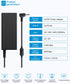 ALITOVE 19V 3.42A Universal Laptop Charger 2.53A 2.1A Monitor Power Supply Cord 65W 48W 40W for HP LG Monitor Samsung TV Acer Chromebook Toshiba S...