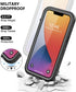 for iPhone 11 Waterproof Case with Built-in Screen Protector, Shockproof Dustproof Full Body Protective IP68 Waterproof Phone Case for iPhone 11 6...