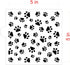 Mini Dog Paws Allover Cookie and Craft Stencil by Designer Stencils...