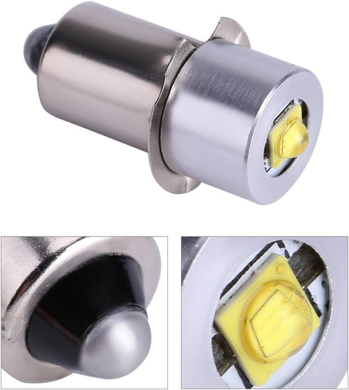 Light Bulb, 5W 6-24V P13.5S Led Flashlight Replacement Bulb High Bright LED Upgrade Bulb Replacement for LED Emergency Flashlights Torch...