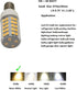 Led E12 Candelabra Bulb 5w 600lm Salt Rock Lamp Appliance Refrigerator Light Replacement 60 Watt C7 Incandescent Bulb T2 Halogen Chandelier Ceilin...