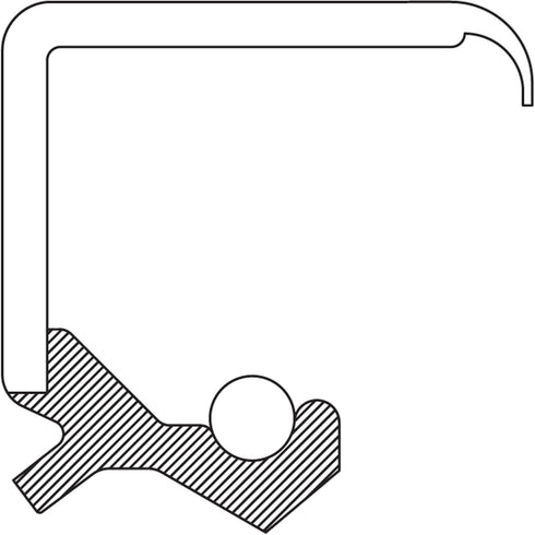 National 710563 Wheel Seal for Ram 3500...