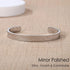 TONY & SANDY Inspirational Bracelets for Women Teen Girls Personalized Gifts for Daughter Granddaughter Mom Sister Friends Stainless Steel Engrave...