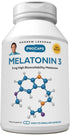 ANDREW LESSMAN Melatonin 3mg - 120 Capsules - Physiologically Balanced Levels to Naturally Promote Restful Sleep. Regulates Daily Circadian Rhythm...