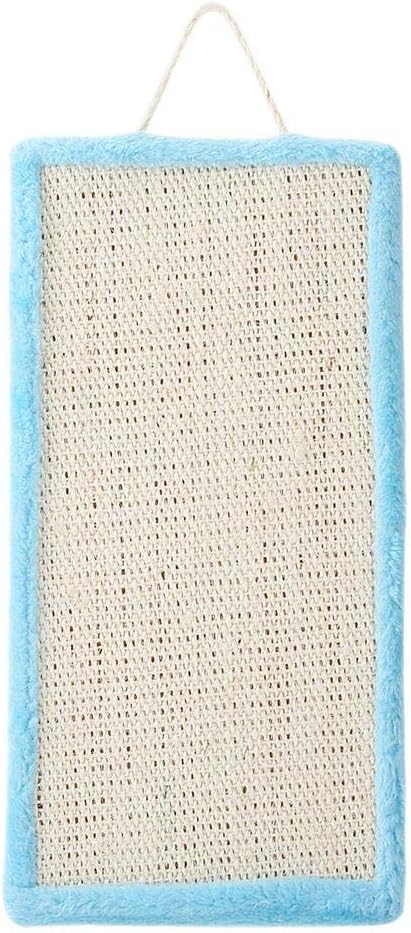 Cat Scratch Pad Wall Door Hanging Cat Scratching Board Cat Scratching Sofa Lounge Kitty Scratching Pad Mat(blue)...