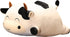 WUYU Cow Plush Pillow, Adorable Stuffed Animal Plush Toy, Soft Cow Hugging Pillow for Kids Boys Girls (Squinting,13.7in)...