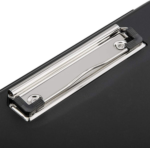 ZCZN Plastic A4 Form Storage Box Case, Clipboard Case, Suitable for School,Utility,Industrial Office, Medical Personnel,Black...