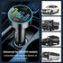Car Charger,4-in-1 Super Fast Car Charger Adapter with Voltmeter & Blue LED,Universal PD+QC3.0+USB C Ports Car Cigarette Lighter USB Charger Compa...