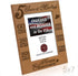 KATE POSH - 5 Years of Marriage Photo Frame - Happy 5th Anniversary Wood - Engraved Natural Solid Wood Picture Frame (5x7-Vertical)...