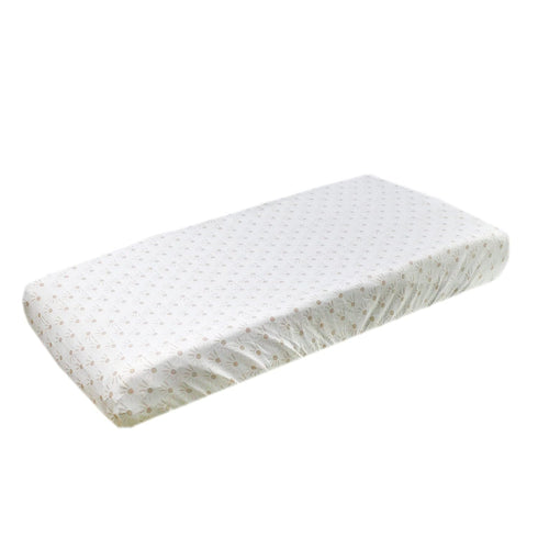 Premium Knit Changing Pad Cover by Copper Pearl: Soft, Stylish, and Universal Fit for All Standard Diaper Changing Pads, Trendy Design Changing Pa...