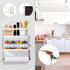 Magnetic Spice Rack for Refrigerator White Magnetic Paper Towel Holder for fridge Magnetic Shelf Magnetic Shelves Fridge Magnet Organizer Spice Ra...