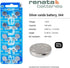 #344 Renata Watch Batteries 2Pcs...