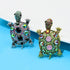 2Pcs Vintage Rhinestone Turtle Brooch for Men Stylish Animal Pin for Any Occasion...