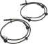 2pcs 47910-1DA1A Front Left & Right ABS Wheel Speed Sensors 47910-JG000 5S11232 2ABS0191 ALS1658...