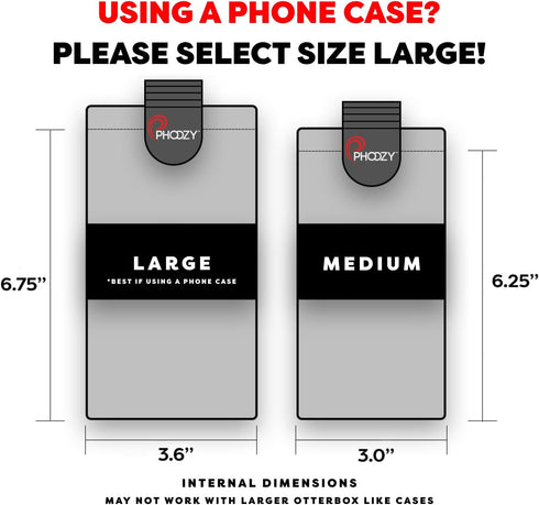 PHOOZY Thermal Phone Case - XP3 Series: Ultra-Rugged Insulated Cell Phone Pouch Prevents Overheating, Extends Battery Life, Provides Drop Protecti...